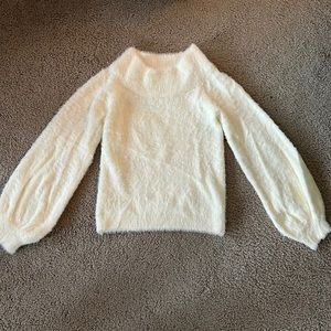 Cream cropped sweater